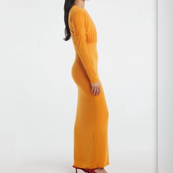 THE LINE BY K PASCAL DRESS TANGERINE - XS - Picture 2 of 7